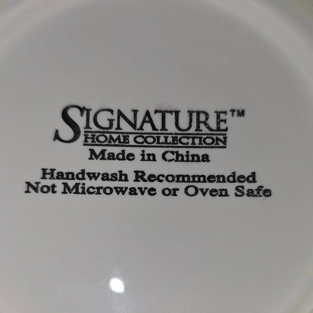 Signature Home Collection vibrant ceramic